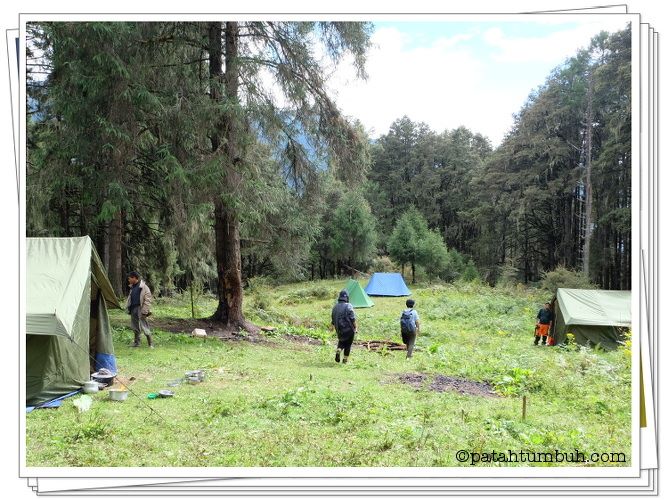 Campsite Gur (3290 m) - Bhutan