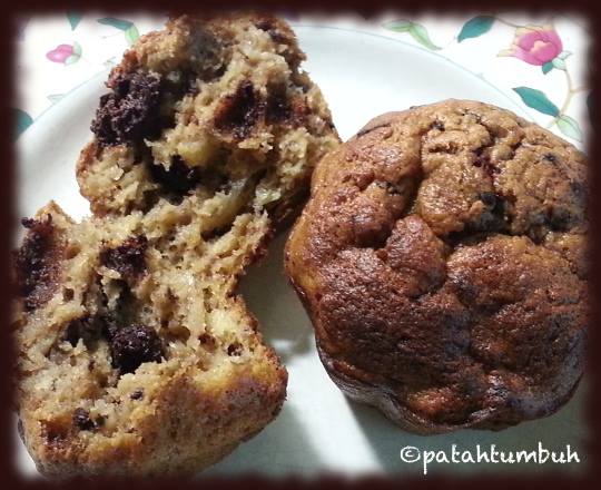 Muffin Coklat Pisang