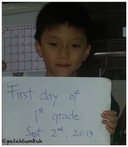 Hari pertama sekolah