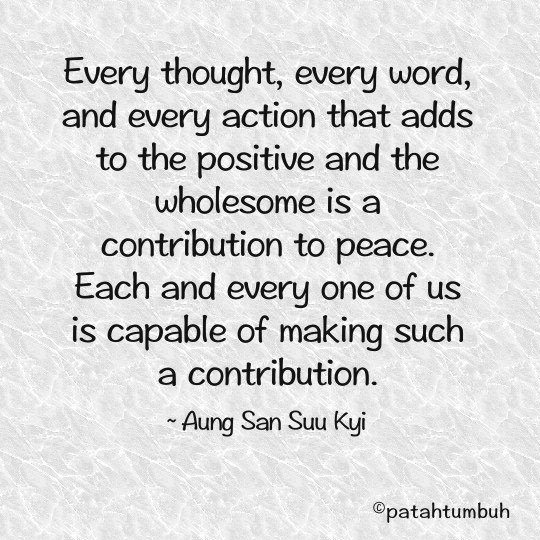 Aung San Quote