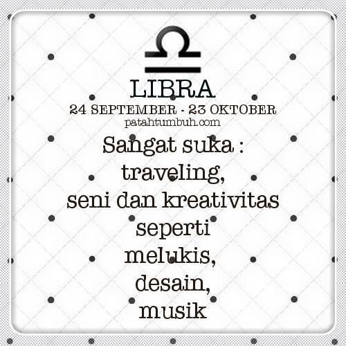 Libra (24 September - 23 Oktober)