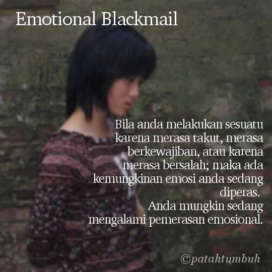 Pemerasan Emosional