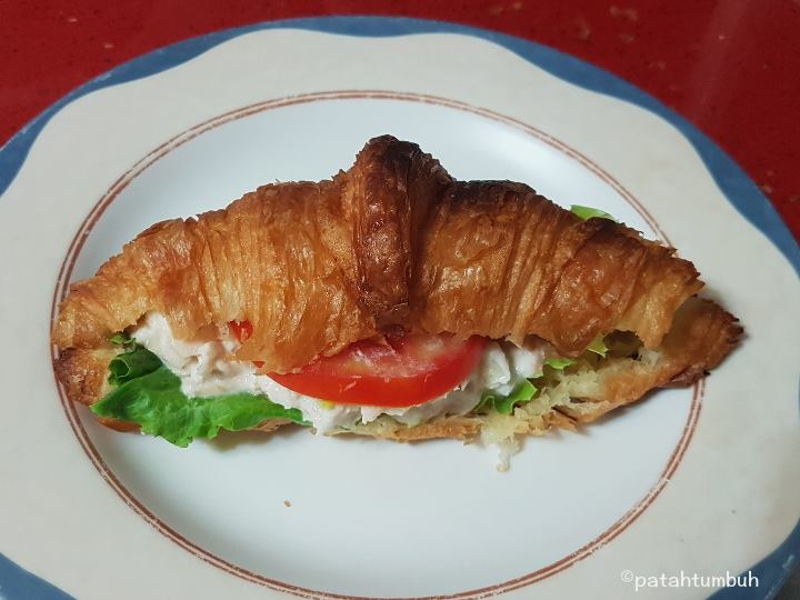 Resep Tuna Croissant Sandwich