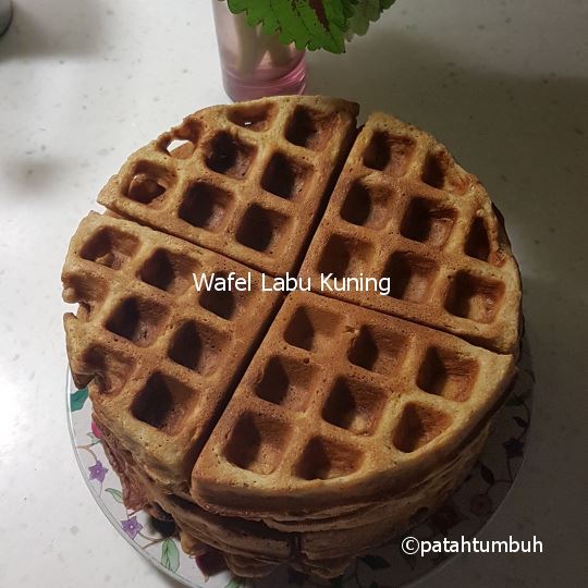 Resep Wafel Labu Kuning